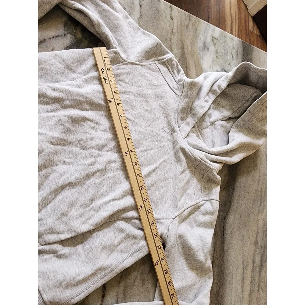 Ivivva by Lululemon Heathered‎ Grey Pullover Hoodie Thumbholes Girls Size 14